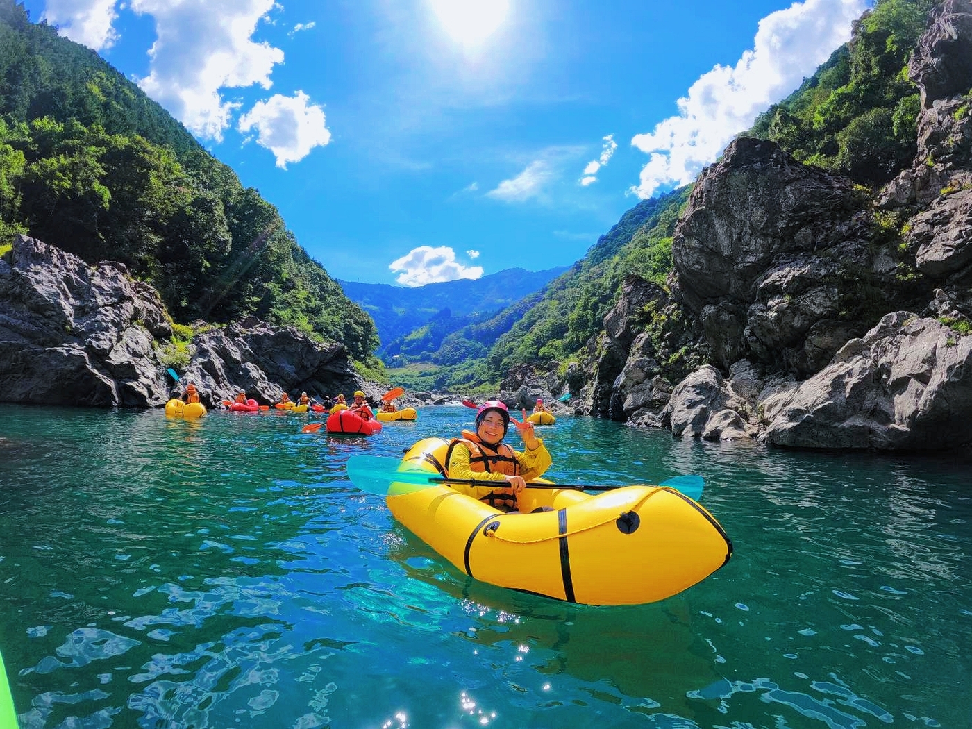 仁淀川パックラフトツアー（Niyodo Adventure）