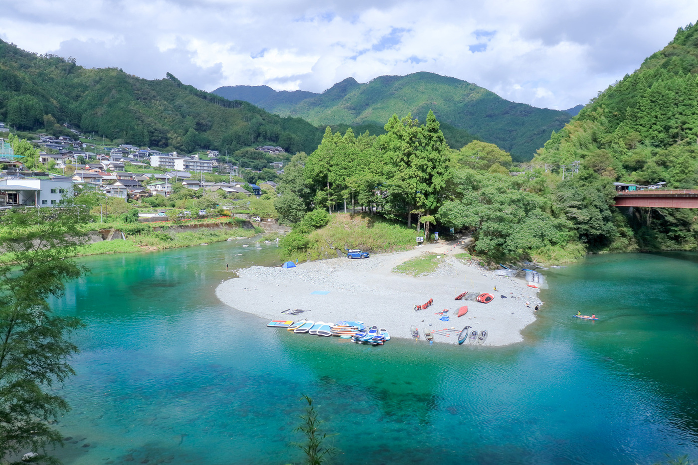 宮崎の河原キャンプ場