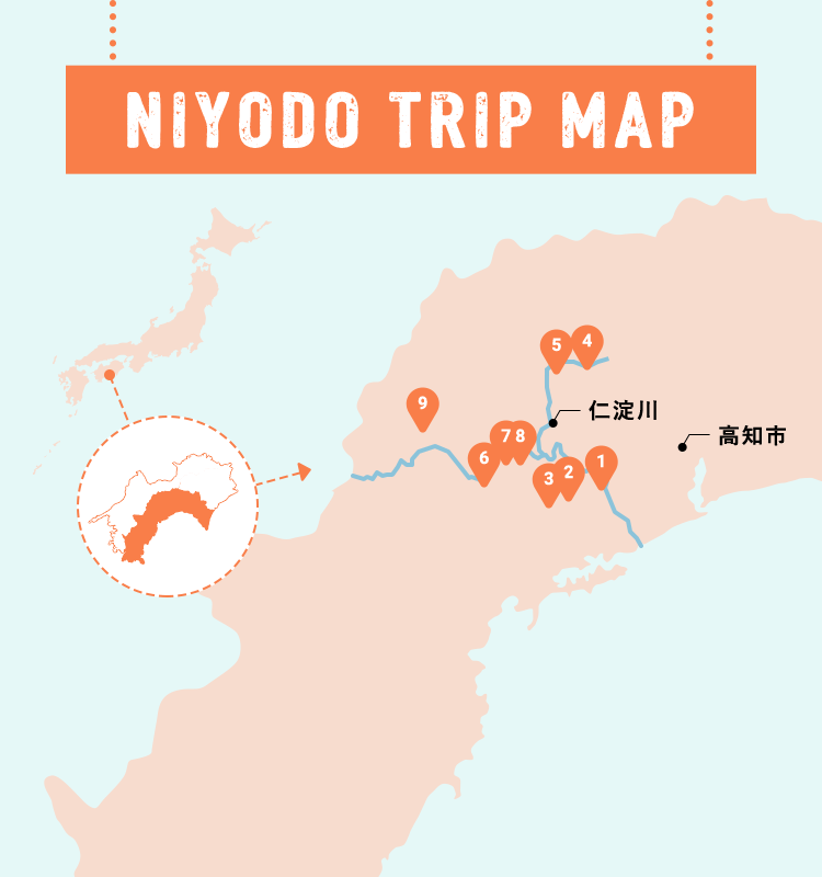NIYODO TRIP MAP